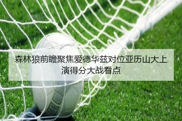 森林狼前瞻聚焦爱德华兹对位亚历山大上演得分大战看点